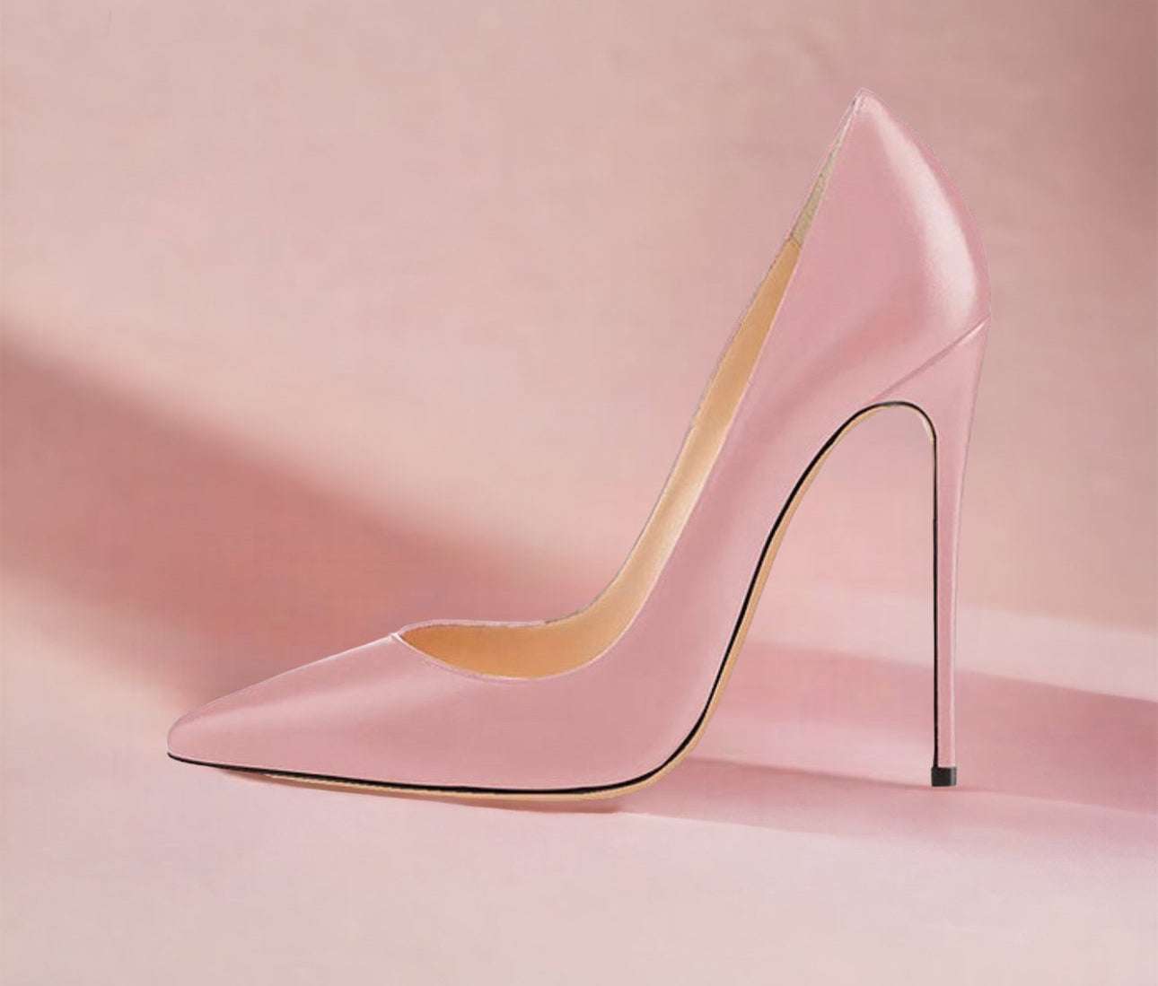 Stiletto cuero básico